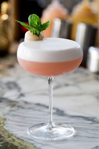 Lychee Southside Cocktail