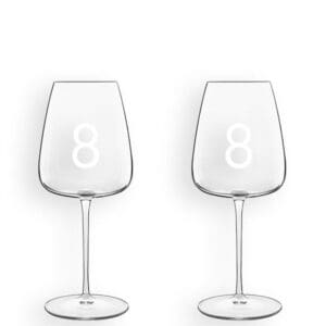 Wine Glass 2 Pack "8"